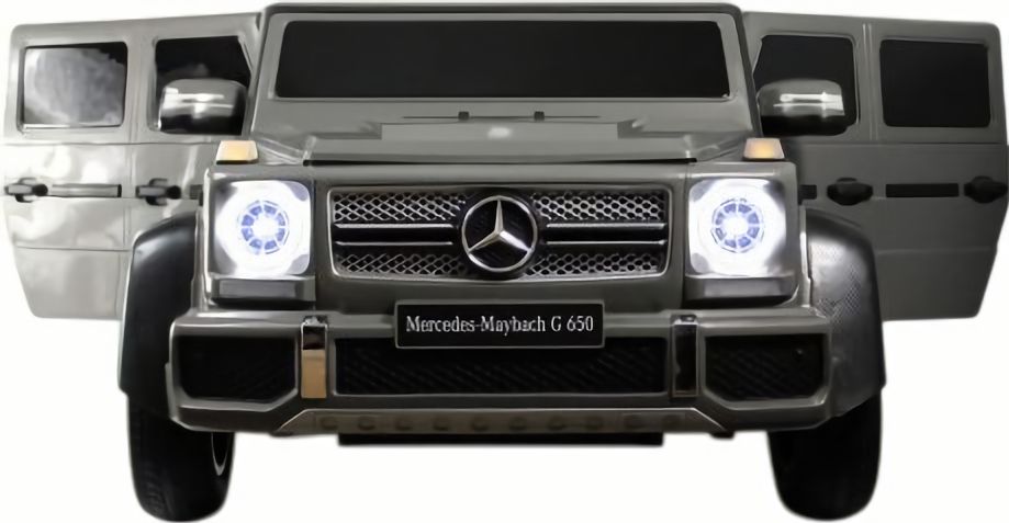 Детский электромобиль Mercedes-Maybach G650 Landaulet (M999MM) серый