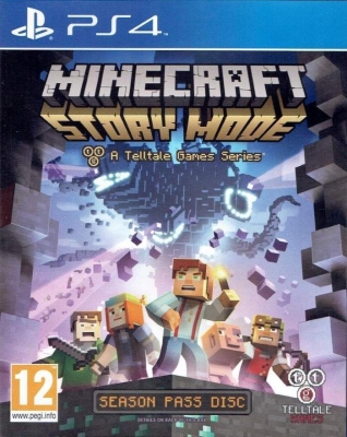 Игра Minecraft: Story Mode (PS4, русская версия) Б/У