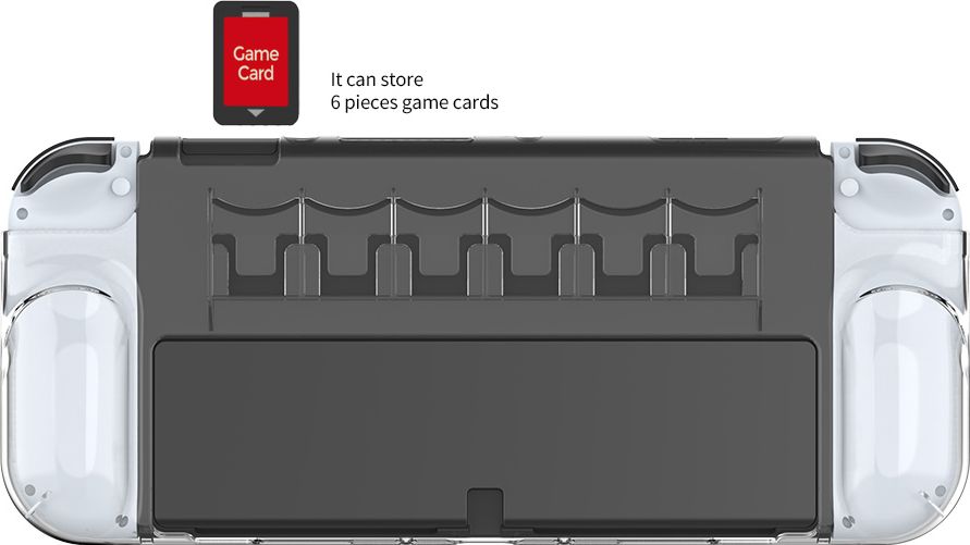 Защитный чехол DOBE для Nintendo Switch OLED (прозрачный) (TNS-1190)