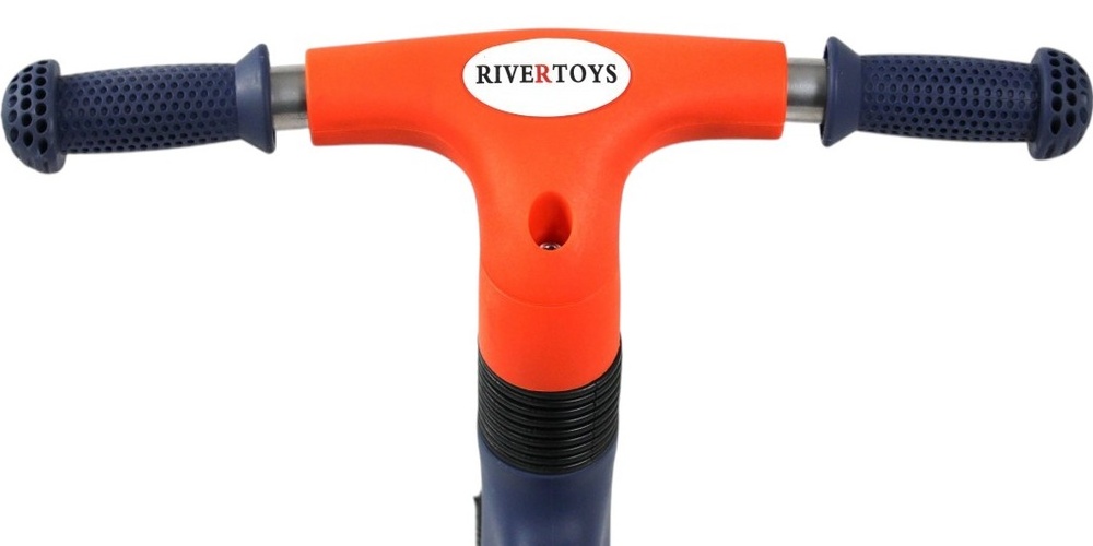 Детский беговел RiverToys (HB-001) (синий)