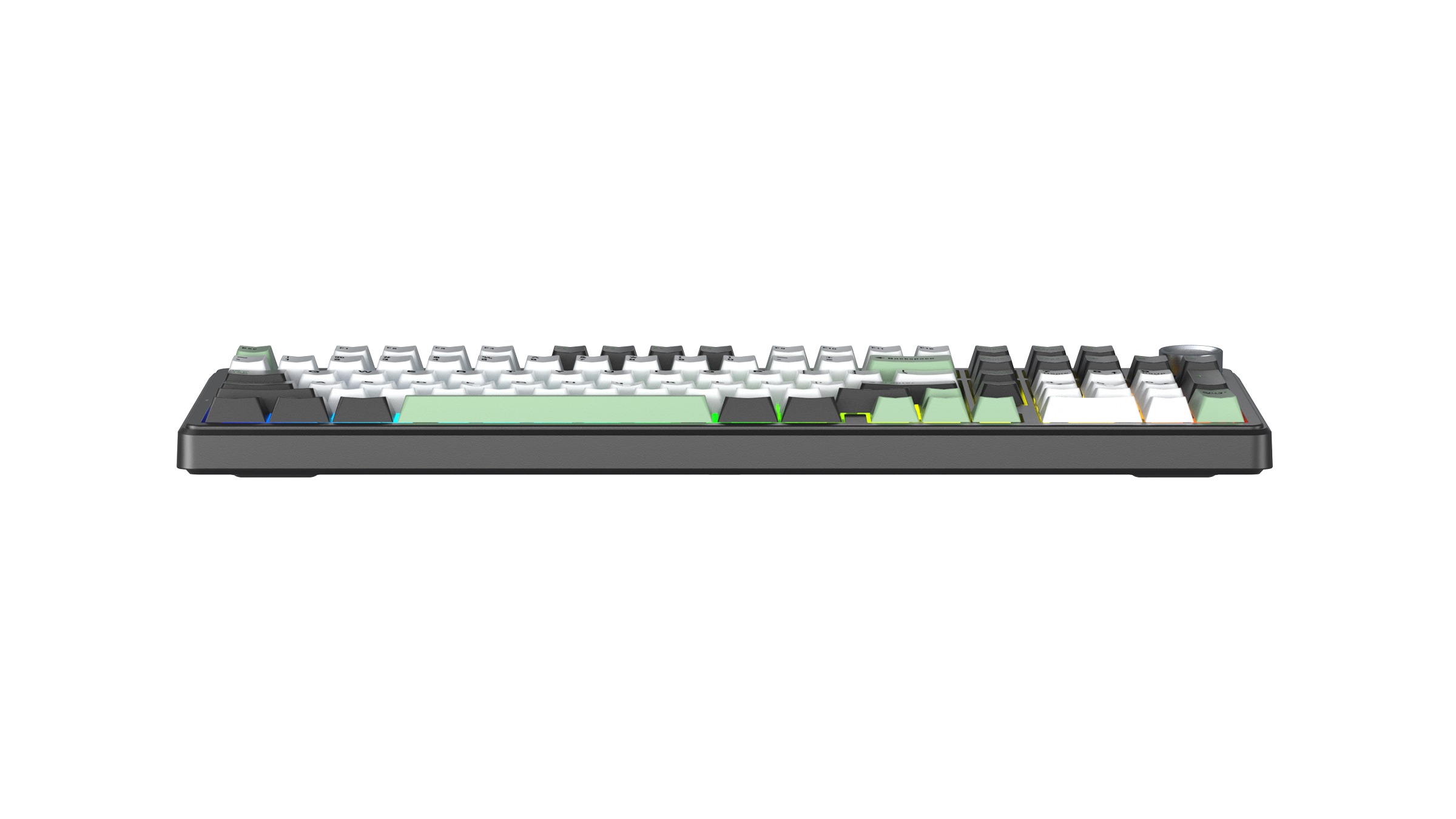 Клавиатура AULA F99Pro Star Vector свитчи, Чёрно-бело-зелёная