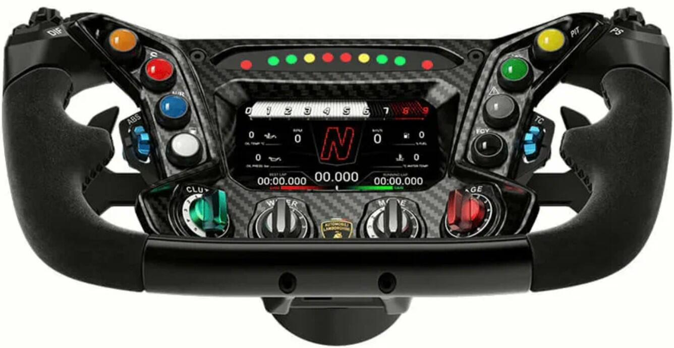Съемное рулевое колесо MOZA Lamborghini Essenza SCV12 Sim-Racing Steering Wheel RS070