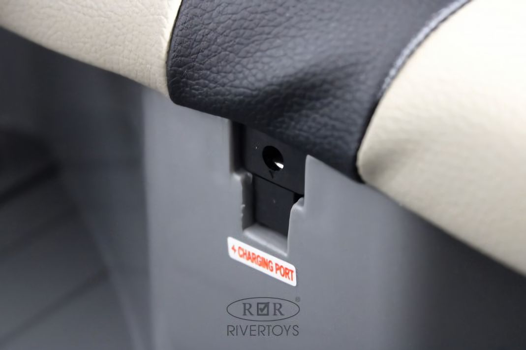 Детский электромобиль Jeep A222AA серый