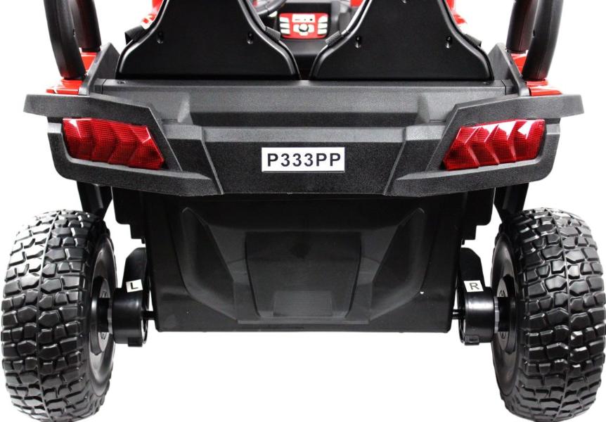 Детский электромобиль RiverToys P333PP (Buggy) красный Spider