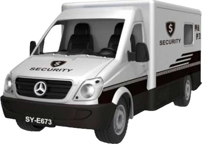 Радиоуправляемая модель инкассаторская машина Double Eagle E673-003