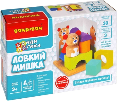 (EU) Настольная игра Bondibon Ловкий мишка