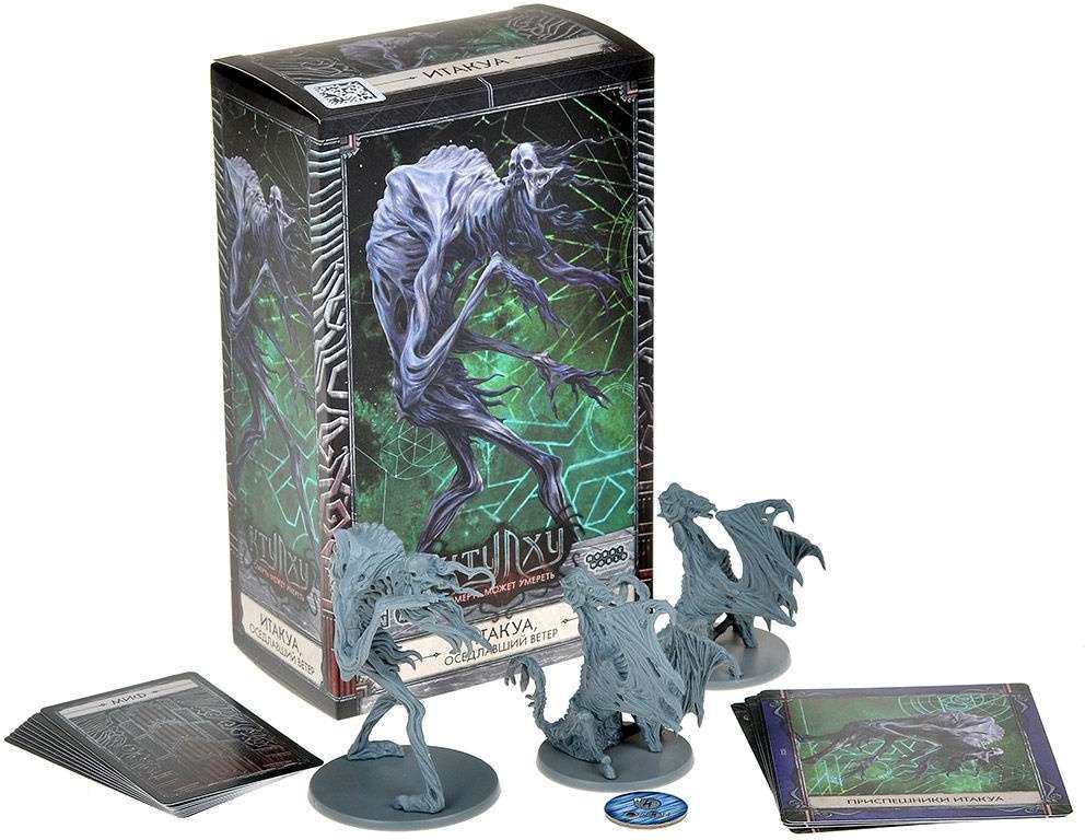 (EU) Настольная игра Hobby World Ктулху: Смерть может умереть. Итакуа, Оседлавший Ветер (доп)