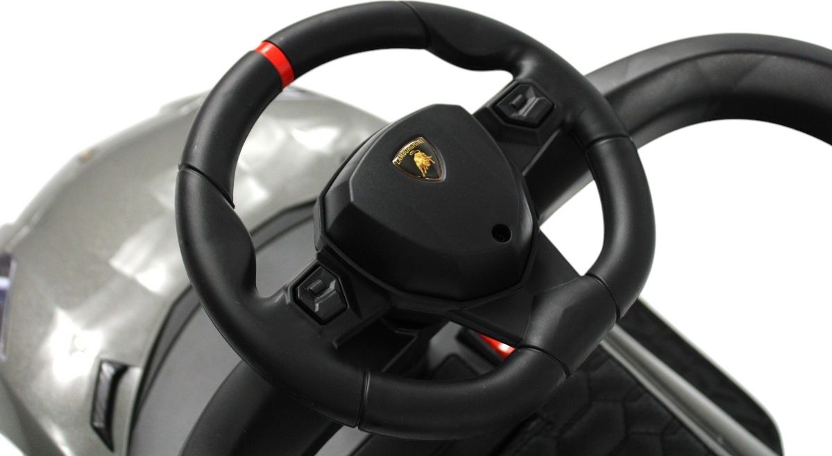 Детский толокар RiverToys (M555MM-H-GREY) серый