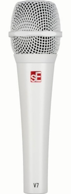 (EU) Динамический вокальный микрофон sE Electronics V7 White, суперкардиоидный, белый