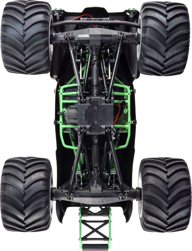 Радиоуправляемая модель монстр Losi LMT Solid Axle Grave Digger 4WD RTR 1к10 (LOS04021T1)