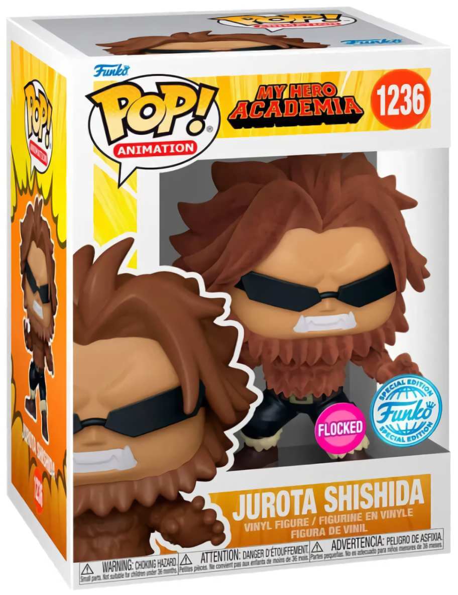 (EU) Фигурка Funko POP!  Animation: Jurota Shishida (Flocked) (1236)