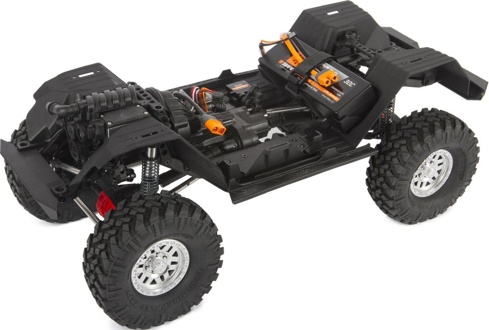 Радиоуправляемая модель трофи Axial SCX10 III Jeep JLU Wrangler with Portals RTR 1к10 KIT (AXI03007)
