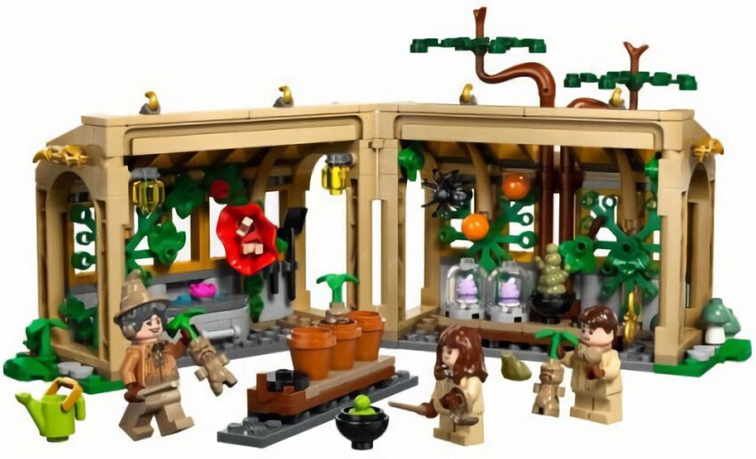 (EU) Конструктор LEGO Harry Potter Замок Хогвартс: Урок гербологии (76445)