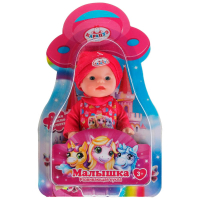 Пупс неозвуч 12см, можно купать, на блистере КАРАПУЗ в кор.120шт Y12BB-PONY-BL-RU