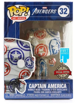 (EU) Фигурка Funko POP! Art Series: Captain America (32)