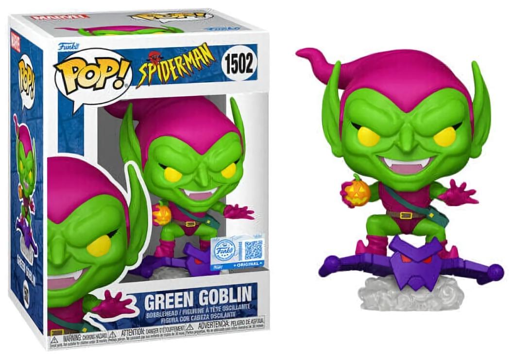 (CN) Фигурка Funko Pop! Marvel: Spider-Man — Green Goblin (1502)