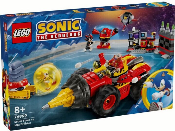 (EU) Конструктор LEGO Sonic Супер Соник против бурильщика (76999)