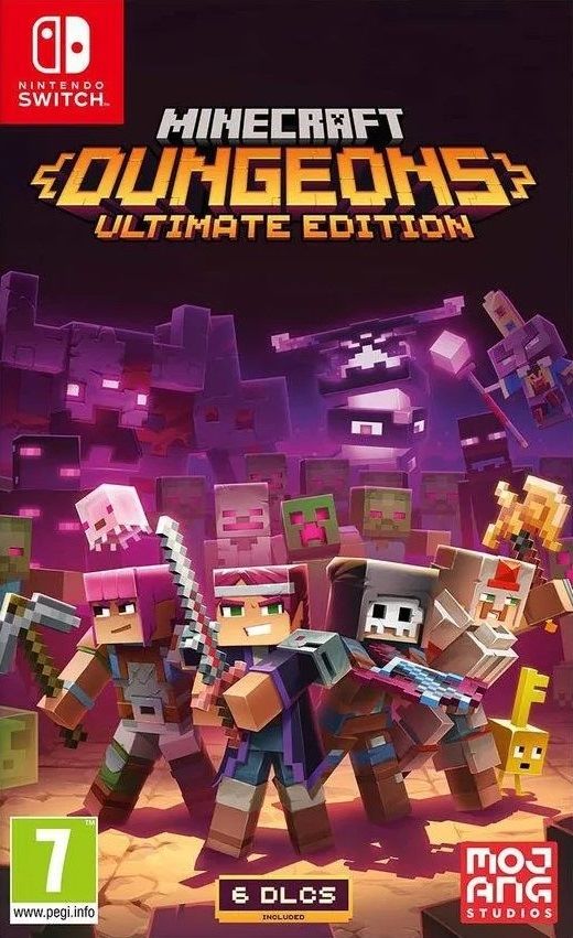 Игра Minecraft Dungeons Ultimate Edition (Nintendo Switch, русская версия)