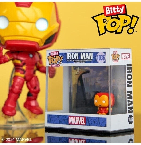 (CN) Фигурка Funko Bitty Pop! Deluxe: Marvel - Iron Man (1036)