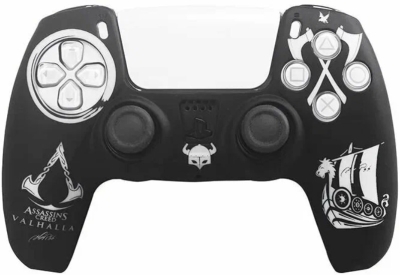 Силиконовый чехол для геймпада Sony DualSense Assassin’s Creed Valhalla + 2 накладки на стики
