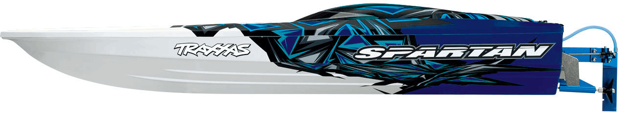 Радиоуправляемая модель катер Traxxas Spartan TSM (BT module) RTR (TRA57076-4-BL)