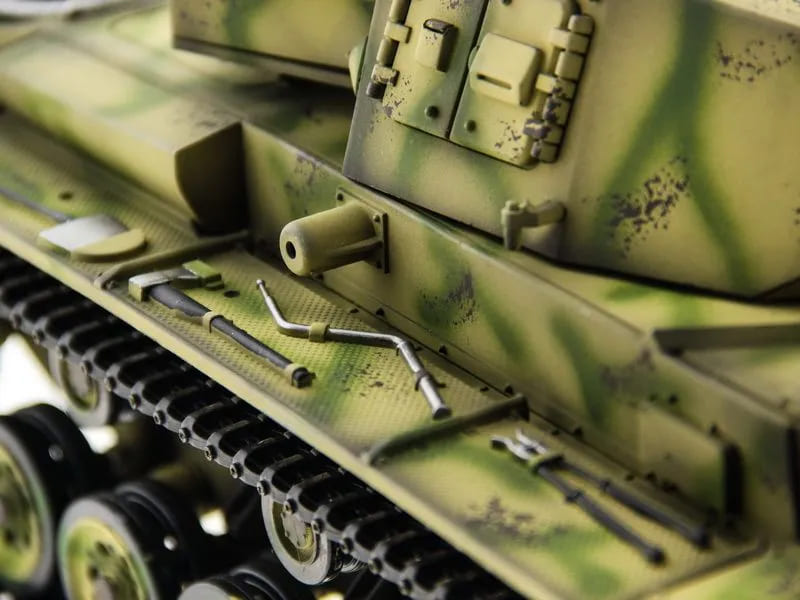 Р/У танк Taigen 1/16 Panzerkampfwagen III (Германия) HC (для ИК танкового боя) V3 2.4G RTR, TG3848-1HC-IR3.0