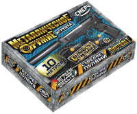 Пистолет пневматический металл, глушитель, 16,5*4,2*23,8 см, ИГРАЕМ ВМЕСТЕ, B01642-R