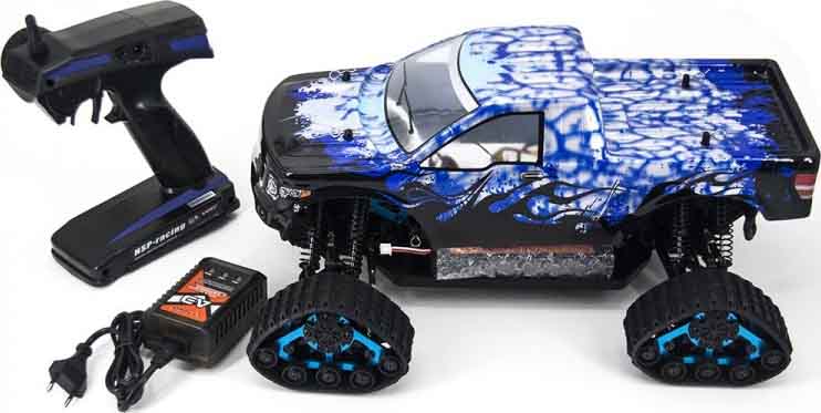 Радиоуправляемая модель HSP монстр на гусеницах 94704-88069 Snow Truck 4WD PRO (1к10) (94704-88069)