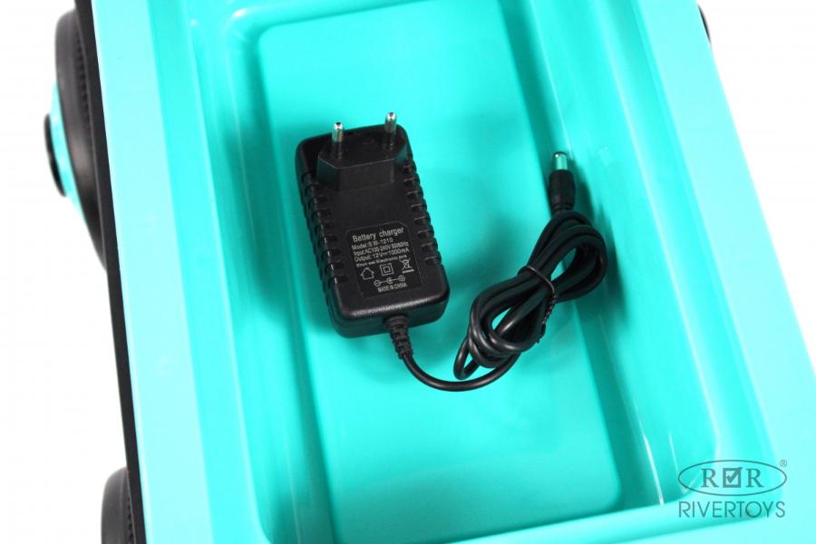 Детский электромобиль RiverToys K008AM синий