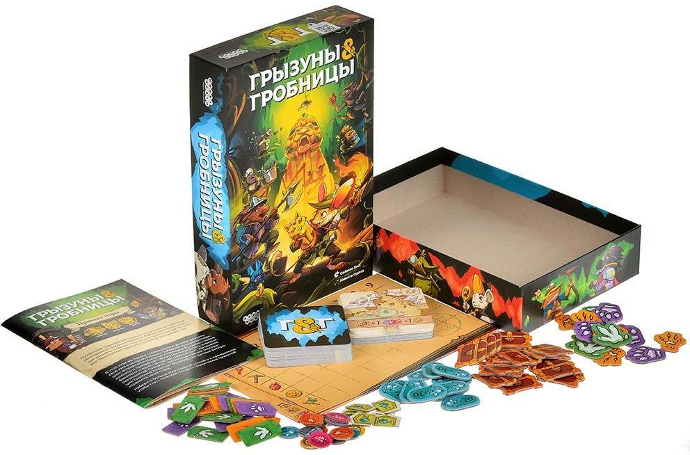(EU) Настольная игра Hobby World Грызуны и гробницы