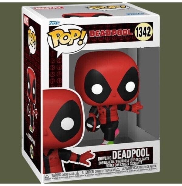(CN) Фигурка Funko Pop! Marvel: Deadpool - Bowling Deadpool (1342)