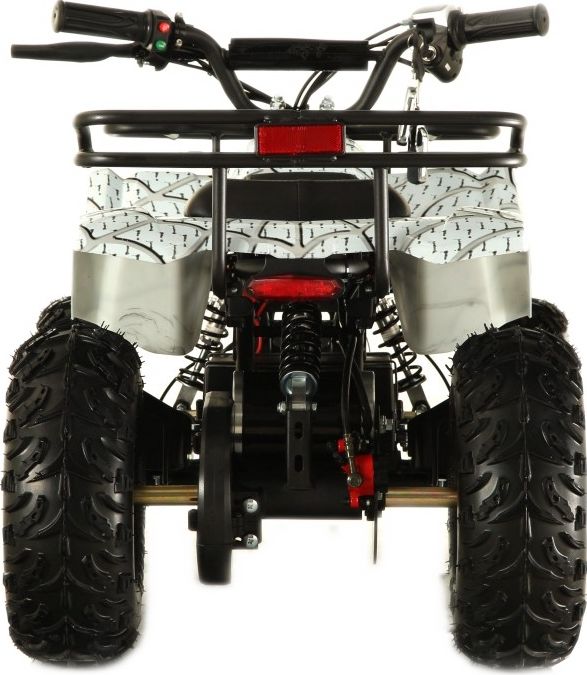 Детский электроквадроцикл RiverToys TIKI LUX белый Spider