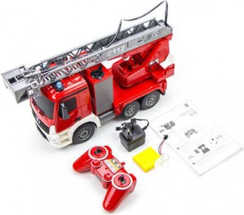 Радиоуправляемая модель пожарная машина Double Eagle Mercedes-Benz Actros 1к20 (E527-003)