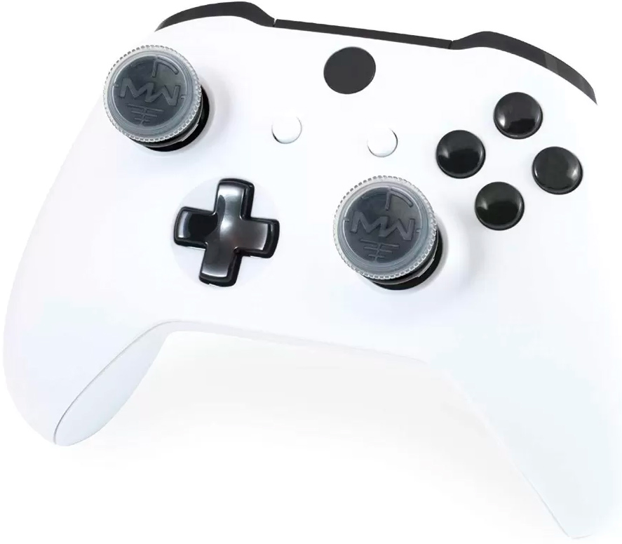 2 высокие накладки на стики KontrolFreek Grips Call of Duty Modern Warfare ADS для геймпада Microsoft XBOX One/Series (чёрный/белый)