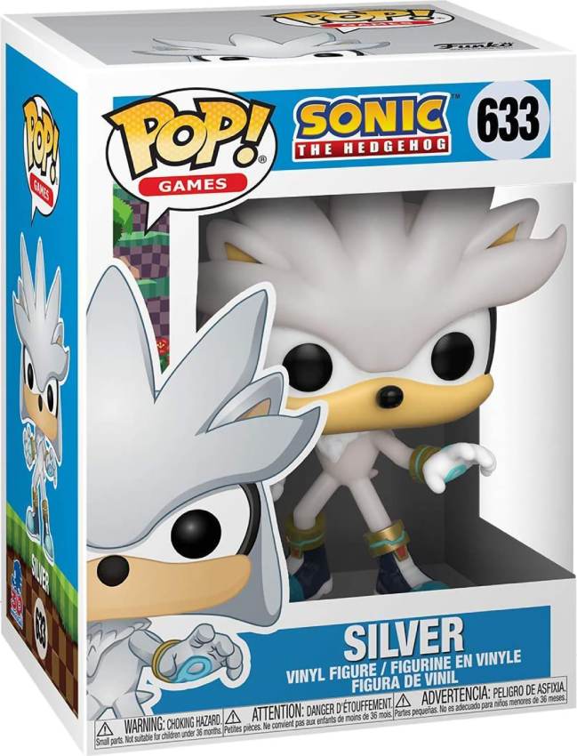 Фигурка Funko POP! Vinyl: Games Sonic 30th: Silver the Hedgehog (51965)