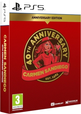 Игра Carmen Sandiego 40th Anniversary Edition (PS5)