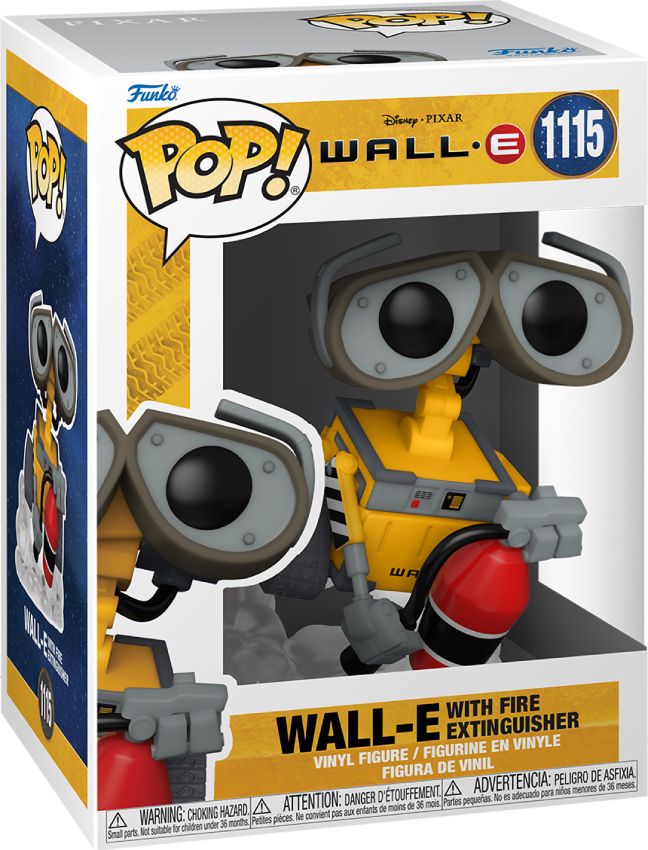 Фигурка Funko POP! Vinyl: Disney: Wall-E: Wall-E with Fire Extinguisher (58558)