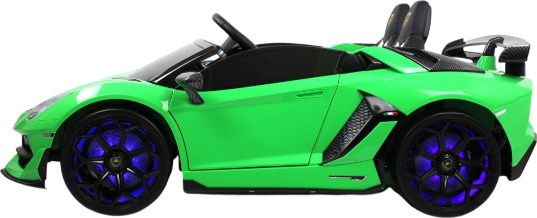 Детский электромобиль RiverToys Lamborghini Aventador SVJ (A111MP) зеленый