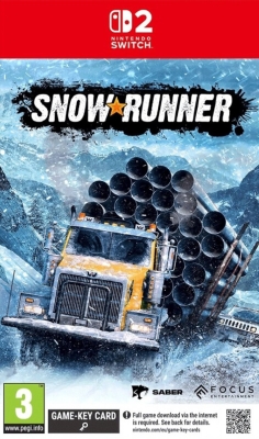 Игра SnowRunner (Game-Key Card) (Nintendo Switch 2, русская версия)