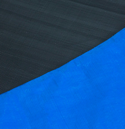 Батут DFC Trampoline Fitness 16ft  синий, наружн.сетка, два короба (488см) 16FT-TR-B