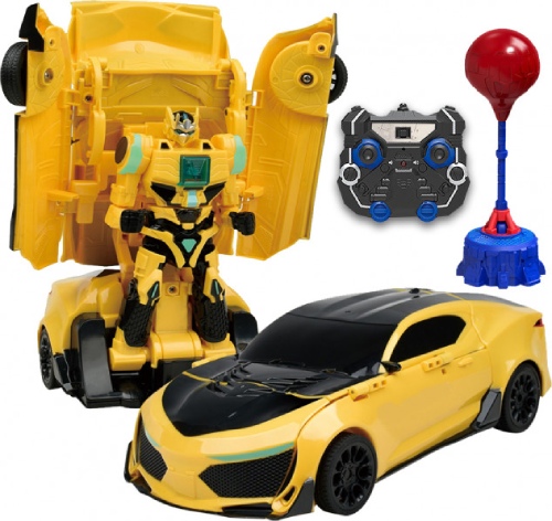 Радиоуправляемый робот JiaQi трансформер-боксер спортивная машина (TT687-S)