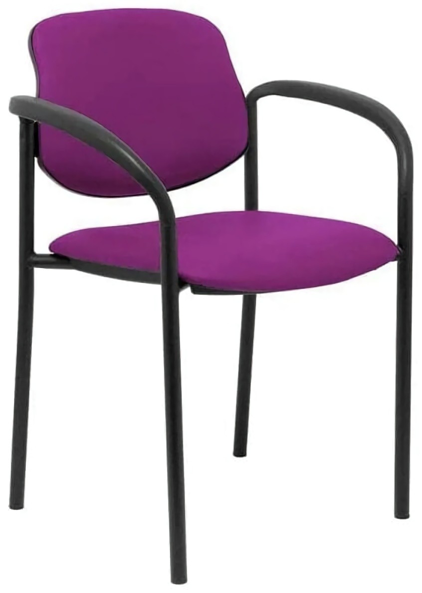 (EU) Офисное кресло Nowy Styl 27NSPAZMCB с подлокотниками, Фиолетовое