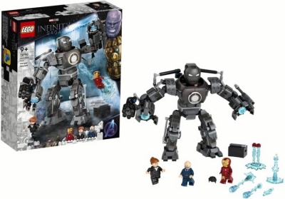 (EU) Конструктор LEGO Marvel Железный человек: схватка с Железным Торговцем (76190)
