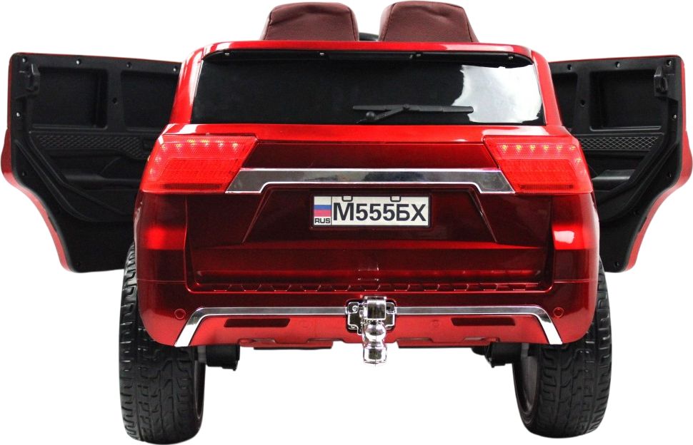 Детский электромобиль RiverToys М555БХ красный глянец