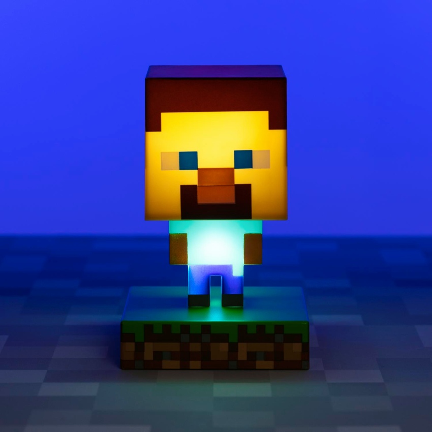 Светильник Paladone Minecraft Steve Icon Light V2 (PP6594MCFV2)