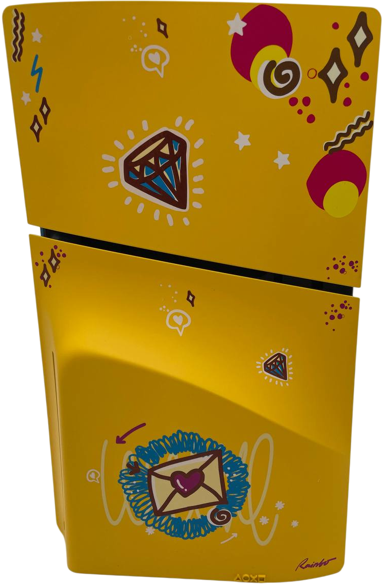 Кастомизированная игровая приставка Sony PlayStation 5 Slim SWEET 1 Тб SSD (c приводом) (PS5 Slim, CN)