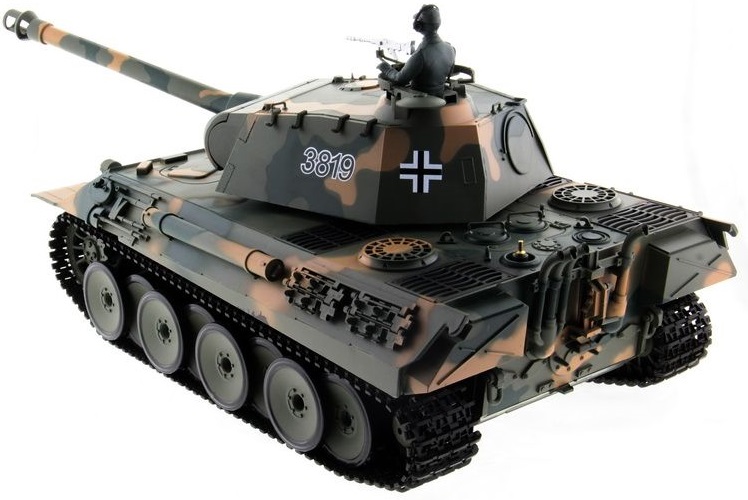 Радиоуправляемый танк Heng Long Panther Upgrade V7.0  2.4G 1/16 RTR, HL3819-1U7.0