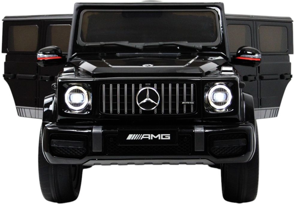 Детский электромобиль RiverToys Mercedes-Benz G63 4WD (Mercedes-AMG-G63-4WD-K999KK-BLACK-GLANEC) черный глянец
