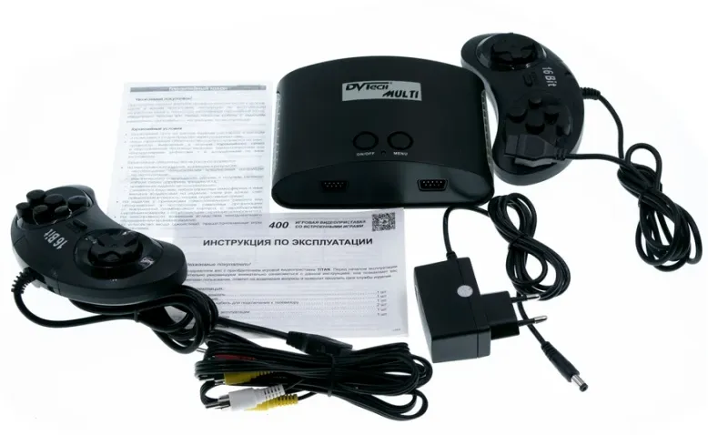 Игровая мультиплатформенная приставка DVTech MT 400 игр