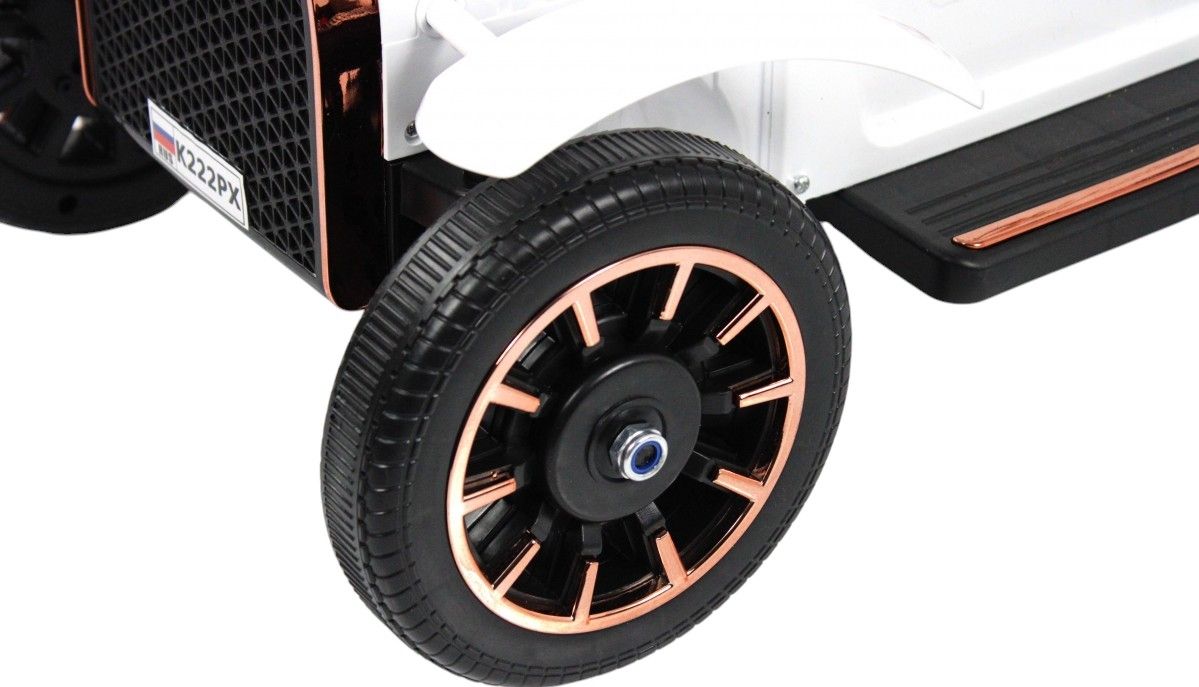 Детский электромобиль RiverToys (K222PX-WHITE) белый